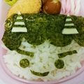 ばななちゃん538's cooksnap of when they made 節分に★鬼さんキャラ弁.