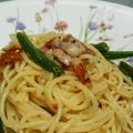 ゆかぞう's cooksnap of when they made お子様向け辛くないオイルソースパスタ.