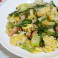 mmameco's cooksnap of when they made 簡単!ネギと春菊の焦がし醬油炒め.