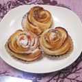 ぉぉしまりぇ's cooksnap of when they made 可愛い！ 薔薇のひとくちアップルパイ♥✨.