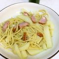 tottokoc's cooksnap of when they made じゃがいもの豆乳スープパスタ。.