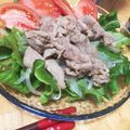 mikutasu's cooksnap of when they made 塩麹☆豚こま肉のおかずサラダ.