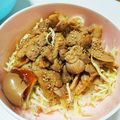 くっちゃん☺'s cooksnap of when they made 間違いない！♡ 塩ダレ風 豚丼.
