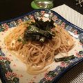 Amalka's cooksnap of when they made ☆ねぎと桜えびの和風パスタ☆.