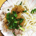 なゆ0912's cooksnap of when they made 【農家のレシピ】豚肉のみぞれ和え.