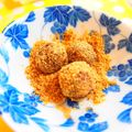 happymiina's cooksnap of when they made 簡単！おいしい！チョコきな粉あめ.