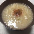 クックI6NLMD☆'s cooksnap of when they made 大根おろしと☆えのきの味噌汁.