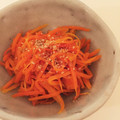 uchico1006's cooksnap of when they made 簡単 人参しりしり.