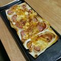 ぱーね's cooksnap of when they made 超簡単 お餅ピザ (o^^o)♥︎.