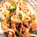 smilejunko's cooksnap of when they made 焼肉のタレで簡単！豚こま炒め.