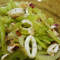 gajyumama's cooksnap of when they made いかとセロリとしょうがの甘酢炒め.