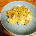 cyncyn's cooksnap of when they made 厚揚げのえのきソースがけ.