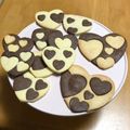 あきな＆れいな's cooksnap of when they made ♥ハートクッキー♡.