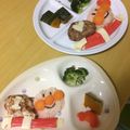 **makky**'s cooksnap of when they made アンパンマンプレート☆１歳の誕生日☆.