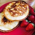 りえりま's cooksnap of when they made 豆腐でふわふわ低カロリー☆簡単パンケーキ.