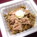 nosso's cooksnap of when they made ＊ツナマヨ納豆＊.