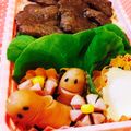 mami_g103's cooksnap of when they made 幼稚園弁当にピッタリサイズのソーセー人.