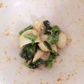 maimai827's cooksnap of when they made 蒸し鶏＆ユリ根＆春菊の和え物.