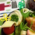 ぽちこ（マイ）'s cooksnap of when they made ＊お弁当に♪チーズ＆レタスのちくわ巻き＊.