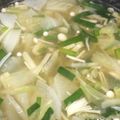 kkll0000's cooksnap of when they made 風邪なんかやっつけろ！大根スープ.