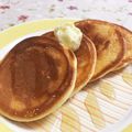 きゃつばき's cooksnap of when they made ふわふわパンケーキ.