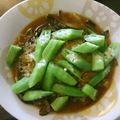 Sunnyzn's cooksnap of when they made 茄子のネギソース浸し.