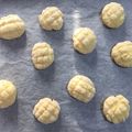すだちさ's cooksnap of when they made ミニサイズ★メロンパン風クッキー.