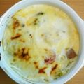 シナモシナモ's cooksnap of when they made トロトロ☆ミートボールと白菜のグラタン.