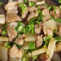 ☆☆☆カノン☆☆☆'s cooksnap of when they made カブと鶏肉の炒め物.