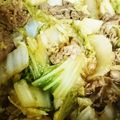 ❤さくらちゃん❤'s cooksnap of when they made 牛肉と白菜のピリ辛中華炒め.