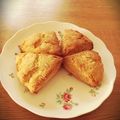 ★葵屋★'s cooksnap of when they made さつまいものスコーン【HM】.