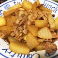 なぎちゃん♪'s cooksnap of when they made 大根と豚バラの炒め物.
