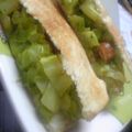 あやこ６１'s cooksnap of when they made カレーソーセージサンド.