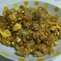 てんあみ's cooksnap of when they made 絶対完食‼中学生チャーハン.