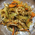 そよきち's cooksnap of when they made 大根の皮と人参の塩昆布炒め.