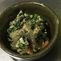 はむごろう's cooksnap of when they made クリーム豆腐とゴマとほうれん草の白和え♪.