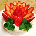 ゆりあちゃも's cooksnap of when they made ◎ふわふわしっとり＊苺のショートケーキ.