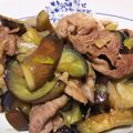 うしにゃんこ's cooksnap of when they made ナス☆ネギ☆豚肉のオイスターソース炒め.