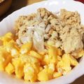 azuyyy's cooksnap of when they made 低コスト！低カロリー！豆腐そぼろ丼.