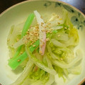 らららたくそう's cooksnap of when they made 大量消費☆はくさいのゆずこしょう漬け.