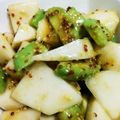 かすがべ's cooksnap of when they made アボカド&カブのマスタードサラダ.