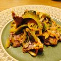クックJ80DI5☆'s cooksnap of when they made ゴーヤとチーズの豚バラ巻き・キムチソース.