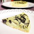 hicopo's cooksnap of when they made 抹茶マーブルチーズケーキ.