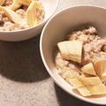 クックQR2QU4☆'s cooksnap of when they made 簡単☆バナナオートミール.