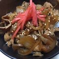クックI6NLMD☆'s cooksnap of when they made 甘辛だれでご飯がすすむ！　豚丼.