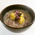 mammamiwa♪'s cooksnap of when they made 小豆と薩摩芋の玄米粥.
