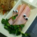 M130018's cooksnap of when they made お弁当② ハムとカイワレ.