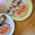 矢紀衣も's cooksnap of when they made ☆アンパンマンオムライス＆電車プレート☆.