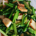 Ｚママ's cooksnap of when they made 【常備菜】かぶの葉と油揚げの炒め物.