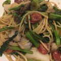 ytc0128's cooksnap of when they made 菜の花とウインナーの和風パスタ.
